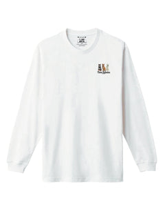 LAPSI Three dog series Shiba long sleeve tee