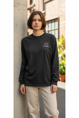 LAPSI Three dog series Shepherd long sleeve Tee
