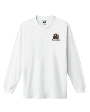 LAPSI Three dog series Scottish terrier long sleeve Tee