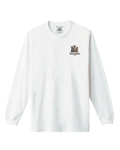 LAPSI Three dog series Pitbull long sleeve Tee