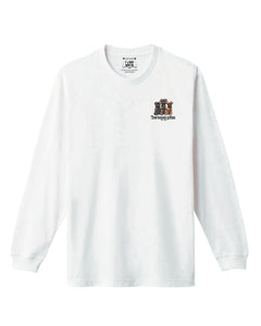 LAPSI Three dog series Brussels griffon long sleeve Tee