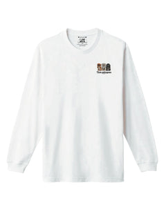 LAPSI Three dog series pekingese long sleeve tee