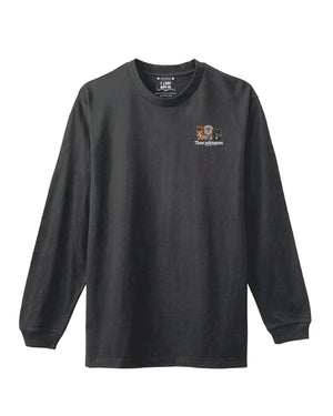 LAPSI Three dog series pekingese long sleeve tee
