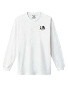 LAPSI Three dog series boston terrier long sleeve tee