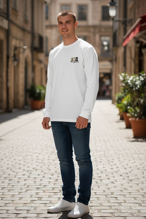 LAPSI Three dog series maltese long sleeve tee