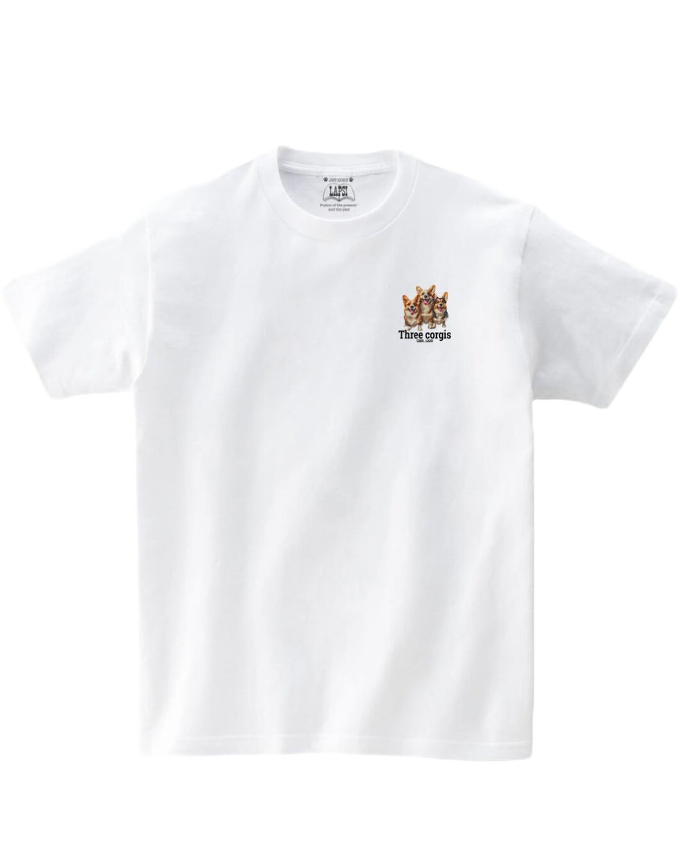 LAPSI Three dog series corgi Tee