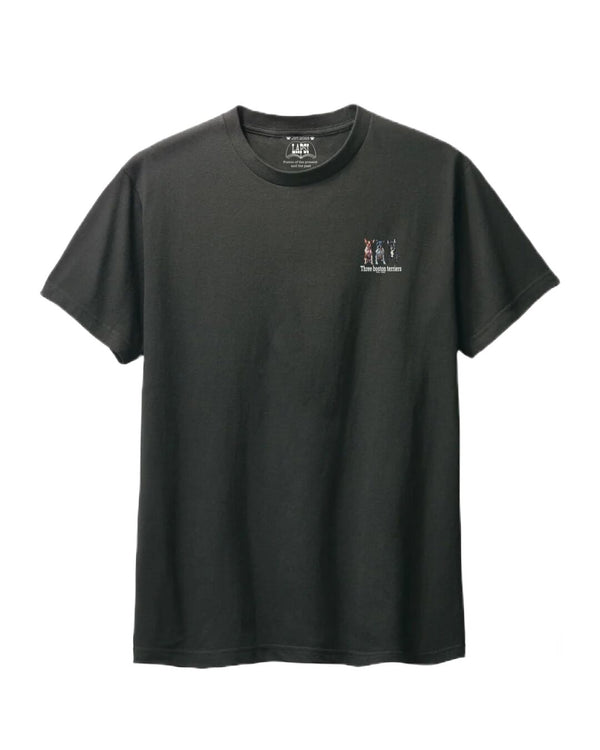 LAPSI Three dog series boston terrier Tee