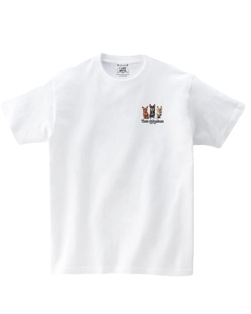 LAPSI Three dog series Chihuahuas Tee