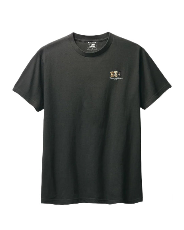 LAPSI Three dog series maltese Tee