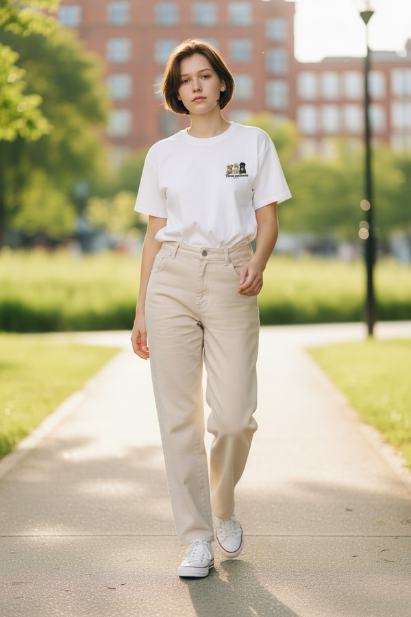 LAPSI Three dog series maltese Tee