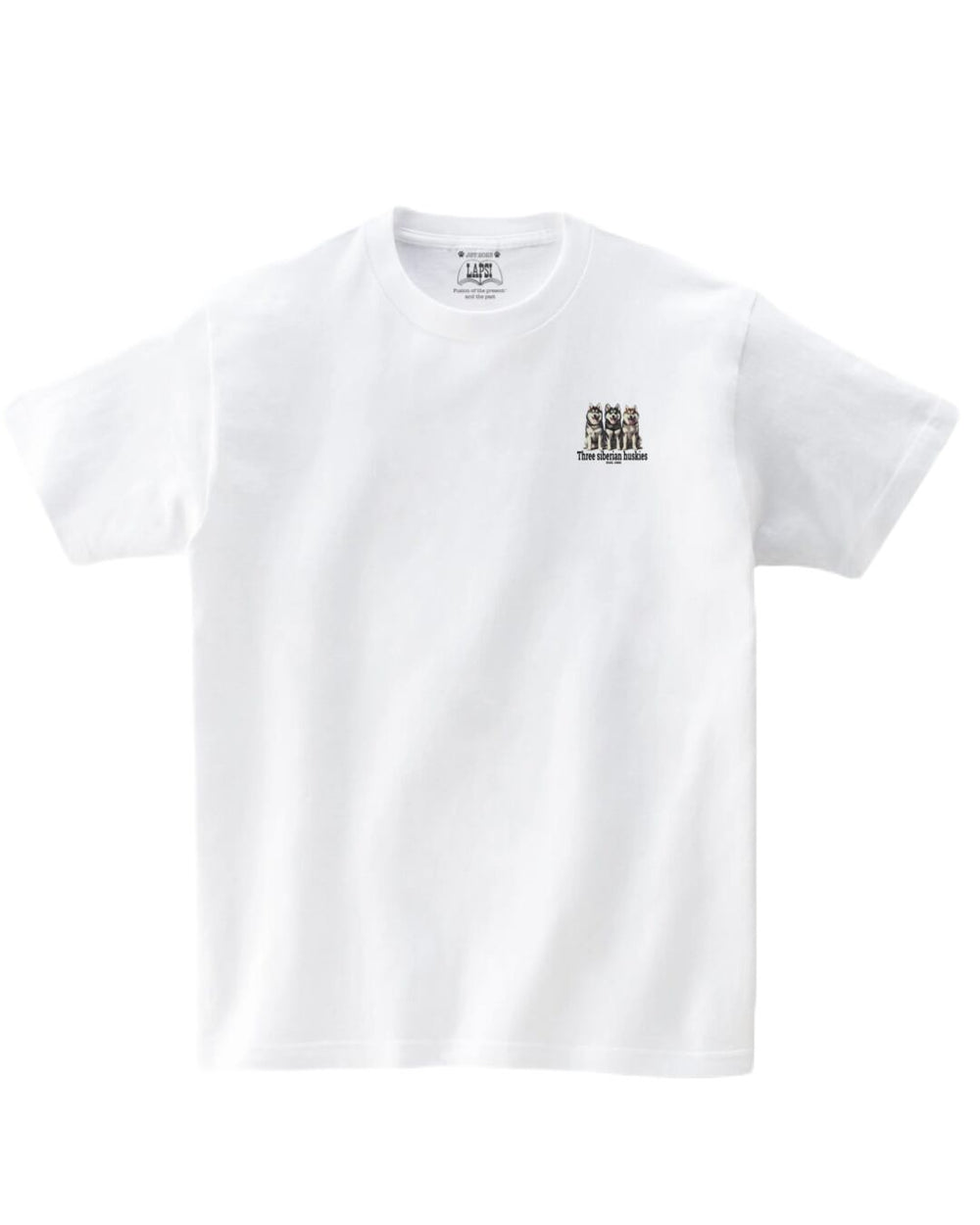 LAPSI Three dog series Siberian huskie Tee