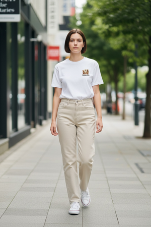 LAPSI Three dog series golden retriever Tee