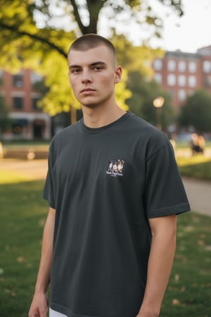 LAPSI Three dog series papillon Tee