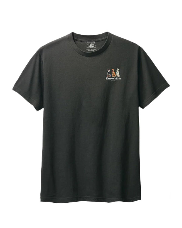 LAPSI Three dog series Shibas Tee