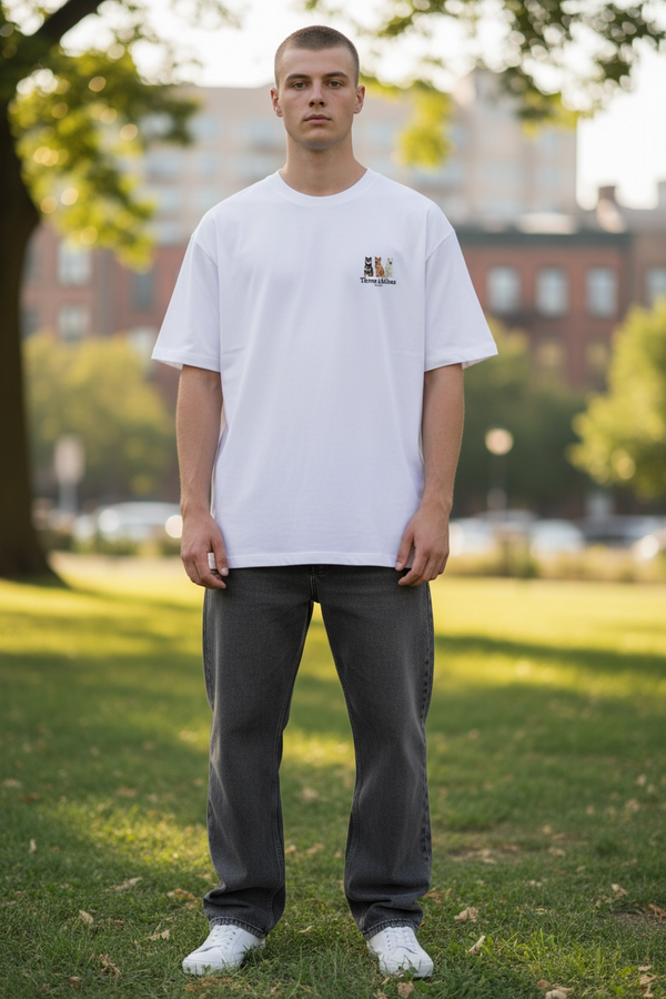 LAPSI Three dog series Shibas Tee