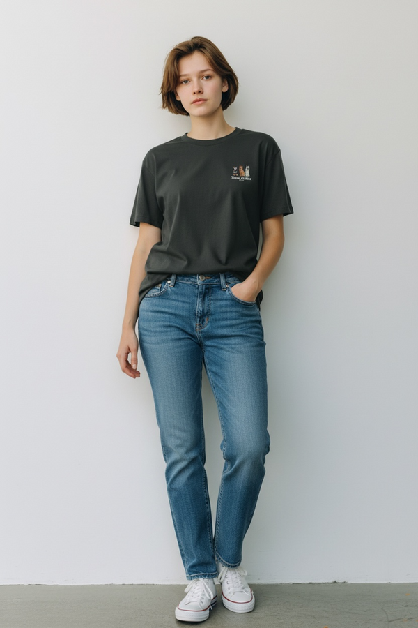 LAPSI Three dog series Shibas Tee