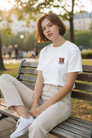 LAPSI Three dog series Yorkshire terriers Tee