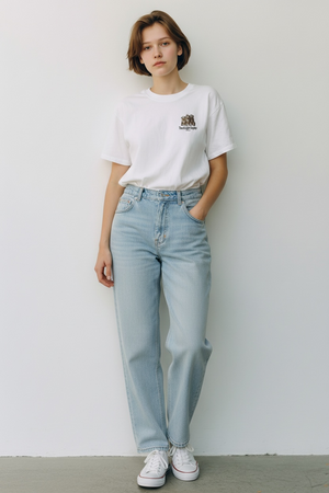 LAPSI Three dog series Old english sheepdog Tee