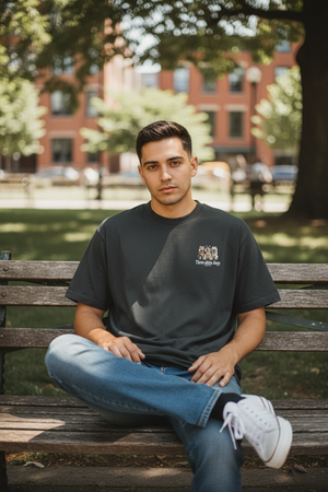 LAPSI Three dog series Japanese spitz Tee