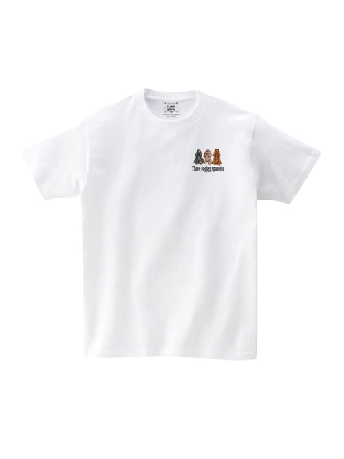 LAPSI Three dog series Cocker spaniel Tee