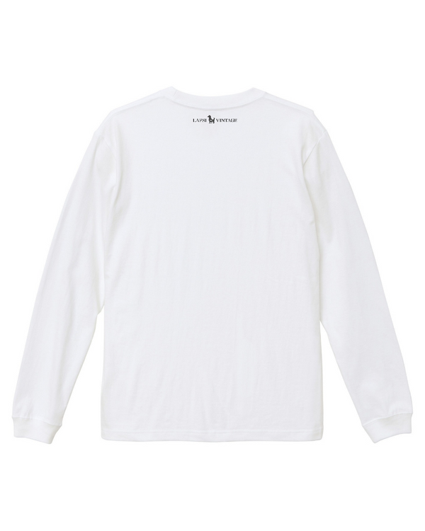 LAPSI Three dog print series cavalier long sleeve tee