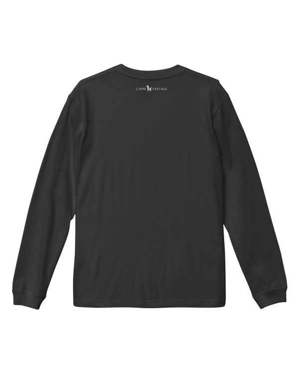 LAPSI Three dog print series cavalier long sleeve tee