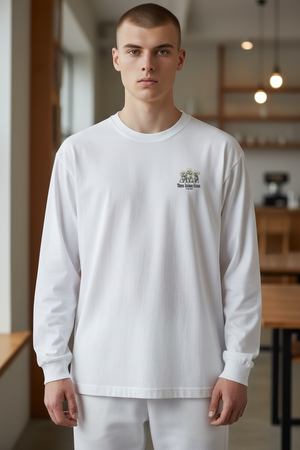 LAPSI Three dog series bichon frize long sleeve tee